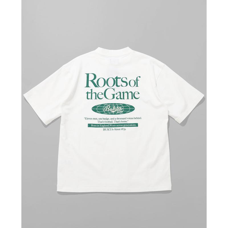 バクタ Bukta メンズ ユニセックス Tシャツ ロゴプリント バックプリント ワンポイント刺繍 丸首 クルーネック スポーツ ストリート 夏 PT半袖T ROOTS | KRIFF MAYER | 16