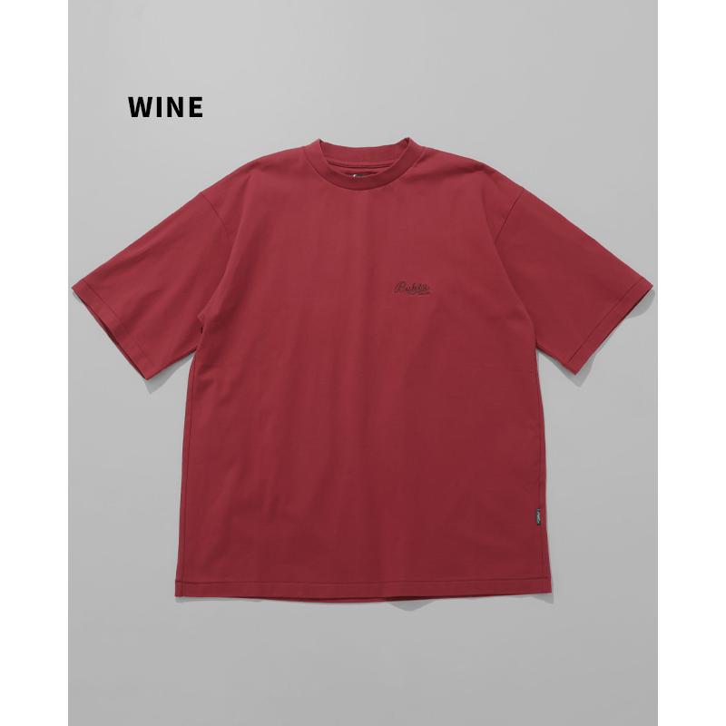 バクタ Bukta メンズ ユニセックス Tシャツ ロゴプリント バックプリント ワンポイント刺繍 丸首 クルーネック スポーツ ストリート 夏 PT半袖T ROOTS | KRIFF MAYER | 19