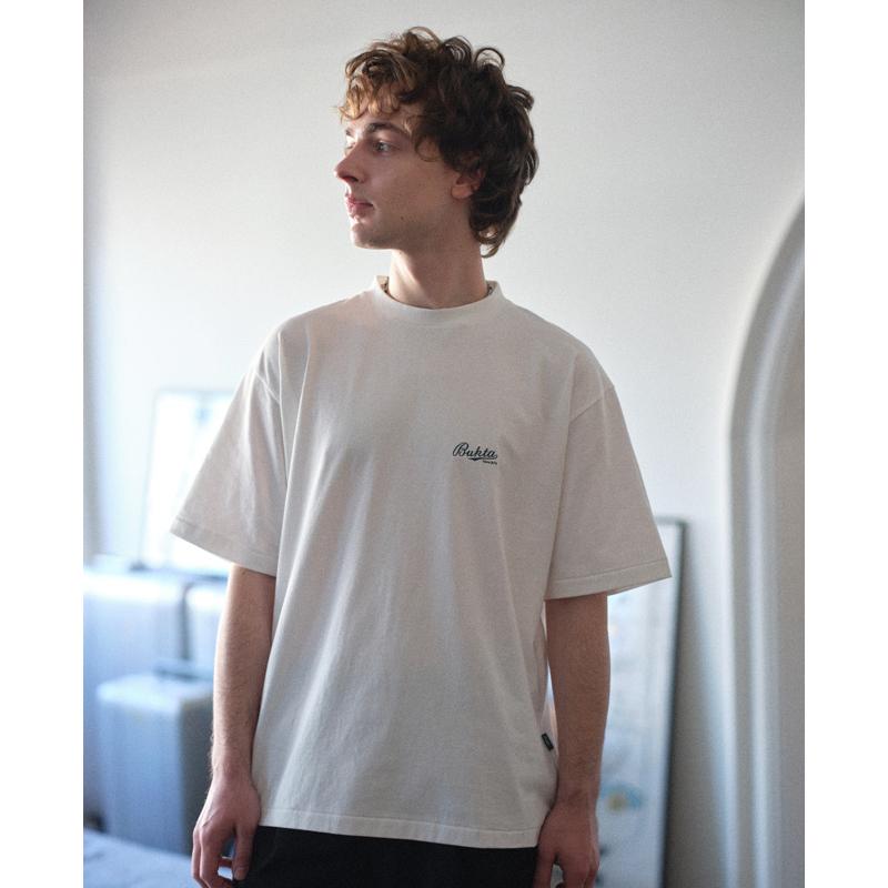 バクタ Bukta メンズ ユニセックス Tシャツ ロゴプリント バックプリント ワンポイント刺繍 丸首 クルーネック スポーツ ストリート 夏 PT半袖T ROOTS | KRIFF MAYER | 06