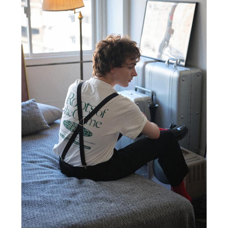 バクタ Bukta メンズ ユニセックス Tシャツ ロゴプリント バックプリント ワンポイント刺繍 丸首 クルーネック スポーツ ストリート 夏 PT半袖T ROOTS | KRIFF MAYER | 07