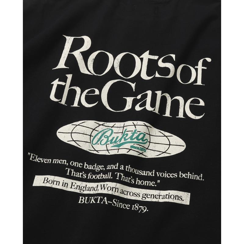 バクタ Bukta メンズ ユニセックス Tシャツ ロゴプリント バックプリント ワンポイント刺繍 丸首 クルーネック スポーツ ストリート 夏 PT半袖T ROOTS | KRIFF MAYER | 10