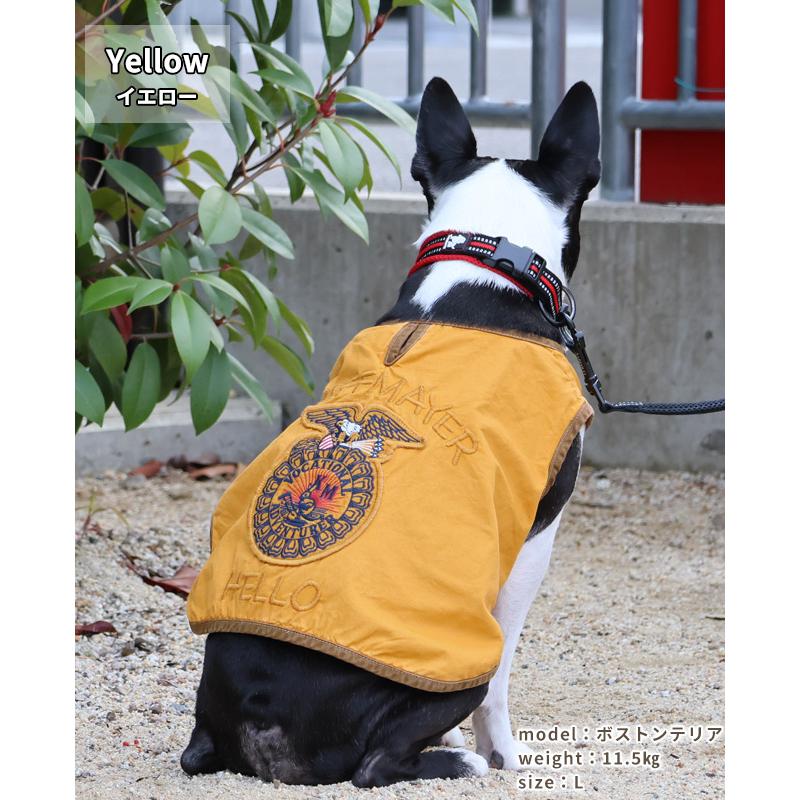 クリフメイヤードッグ KRIFF MAYER DOG アメカジ ドッグ お揃い 犬服 丈夫 ヴィンテージ感 ペアルック 軽い カラフル 着脱簡単 小型犬 中型犬 FFA ベスト | KRIFF MAYER | 22