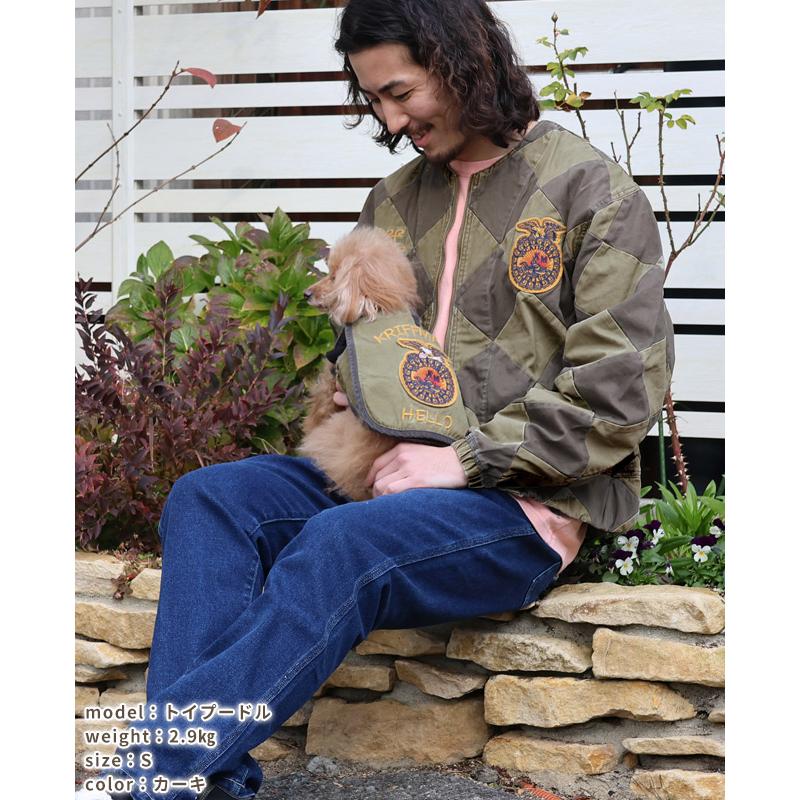 クリフメイヤードッグ KRIFF MAYER DOG アメカジ ドッグ お揃い 犬服 丈夫 ヴィンテージ感 ペアルック 軽い カラフル 着脱簡単 小型犬 中型犬 FFA ベスト | KRIFF MAYER | 13