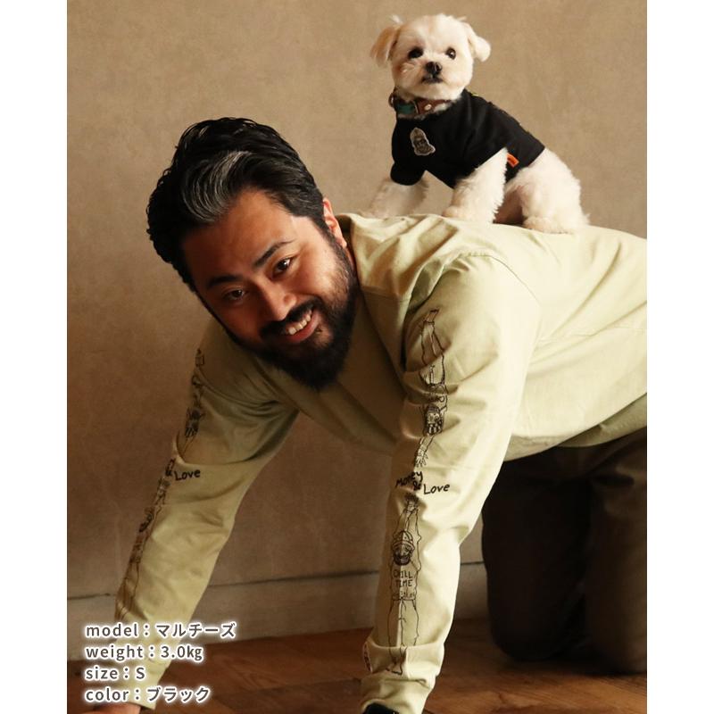 クリフメイヤードッグ KRIFF MAYER DOG Tシャツ ドッグ お揃い 犬服 ペアルック 綿100 カジュアル 抜け毛対策 着脱簡単 半袖 カラフル チルタイム T 釣り | KRIFF MAYER | 14