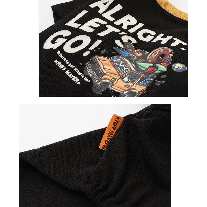 クリフメイヤードッグ KRIFF MAYER DOG Tシャツ ドッグ お揃い 犬服 ペアルック 防蚊 カジュアル 抜け毛対策 着脱簡単 半袖 カラフル BUG PROOF プリントT 車 | KRIFF MAYER | 11