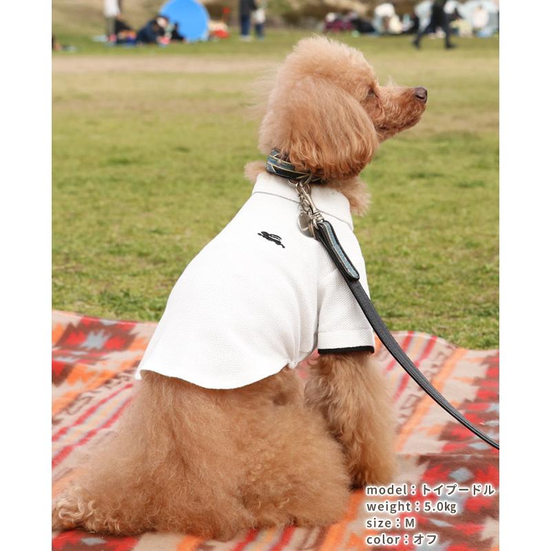 クリフメイヤードッグ KRIFF MAYER DOG ポロシャツ ドッグ お揃い 犬服 ペアルック 接触冷感 ボタン お洒落 抜け毛対策 着脱簡単 冷感 リンクス カノコ ポロ | KRIFF MAYER | 16