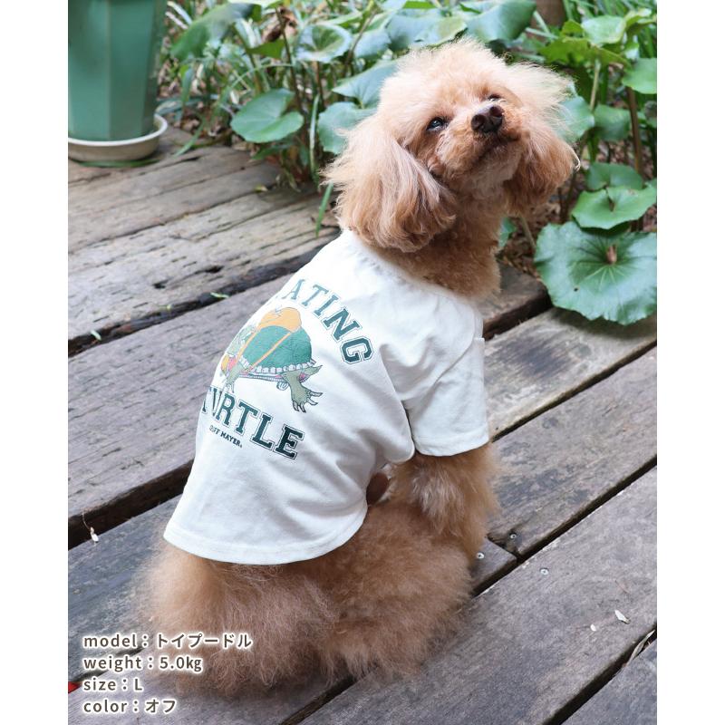 クリフメイヤードッグ KRIFF MAYER DOG Tシャツ ドッグ お揃い 犬服 ペアルック 撥水 カジュアル 抜け毛対策 着脱簡単 半袖 ウェットプロテクト T タートル | KRIFF MAYER | 17