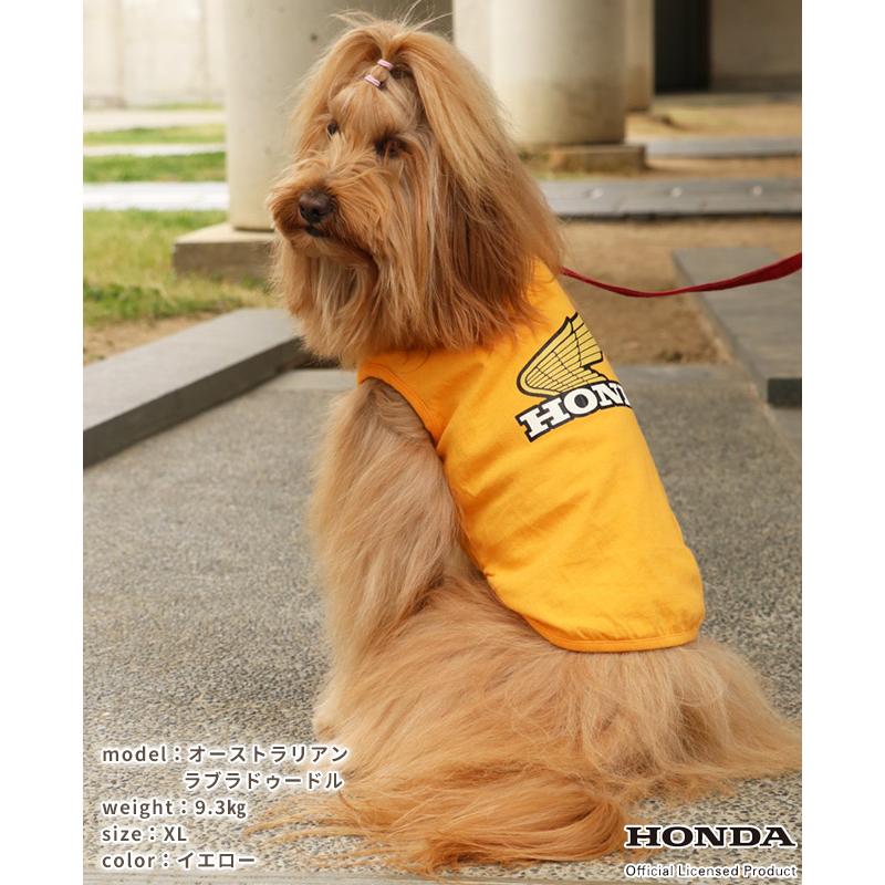 クリフメイヤードッグ KRIFF MAYER DOG ホンダ ドッグ お揃い 犬服 ペアルック 綿100 カジュアル 抜け毛対策 バイク WEB限定 HONDA コラボ Tシャツ WING | KRIFF MAYER | 18