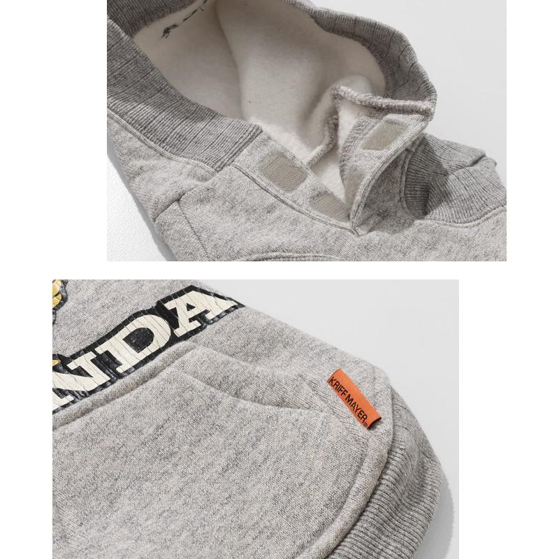 クリフメイヤードッグ KRIFF MAYER DOG スウェット ドッグ ホンダ 犬服 裏起毛 カジュアル 抜け毛対策 バイク HONDA コラボ パーカー | KRIFF MAYER | 14