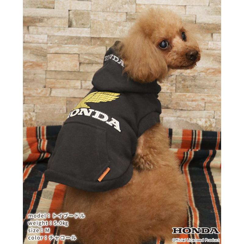 クリフメイヤードッグ KRIFF MAYER DOG スウェット ドッグ ホンダ 犬服 裏起毛 カジュアル 抜け毛対策 バイク HONDA コラボ パーカー | KRIFF MAYER | 16