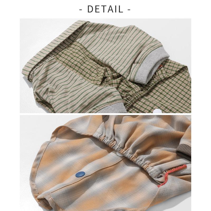クリフメイヤー ドッグ KRIFF MAYER DOG スナップボタンシャツ お揃い 犬服 ペアルック ストライプ カジュアル 抜け毛対策 ハッピー シャツ | KRIFF MAYER | 14
