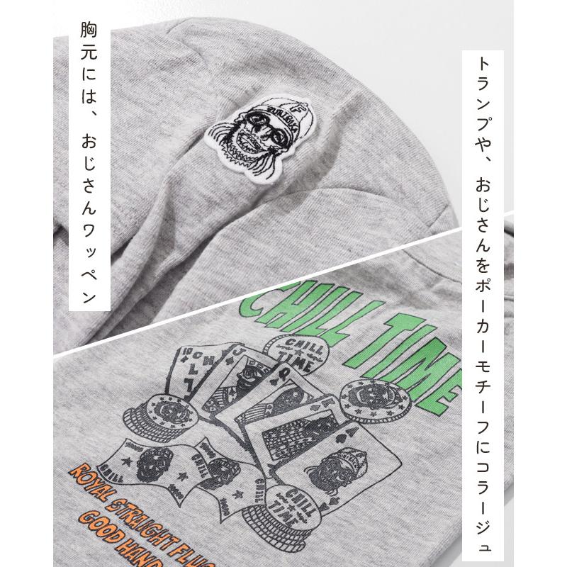 クリフメイヤー ドッグ KRIFF MAYER DOG Tシャツ お揃い 犬服 ペアルック 伸縮性 可愛い 綿 カジュアル 抜け毛対策 チルタイム 半袖T ポーカー | KRIFF MAYER | 08