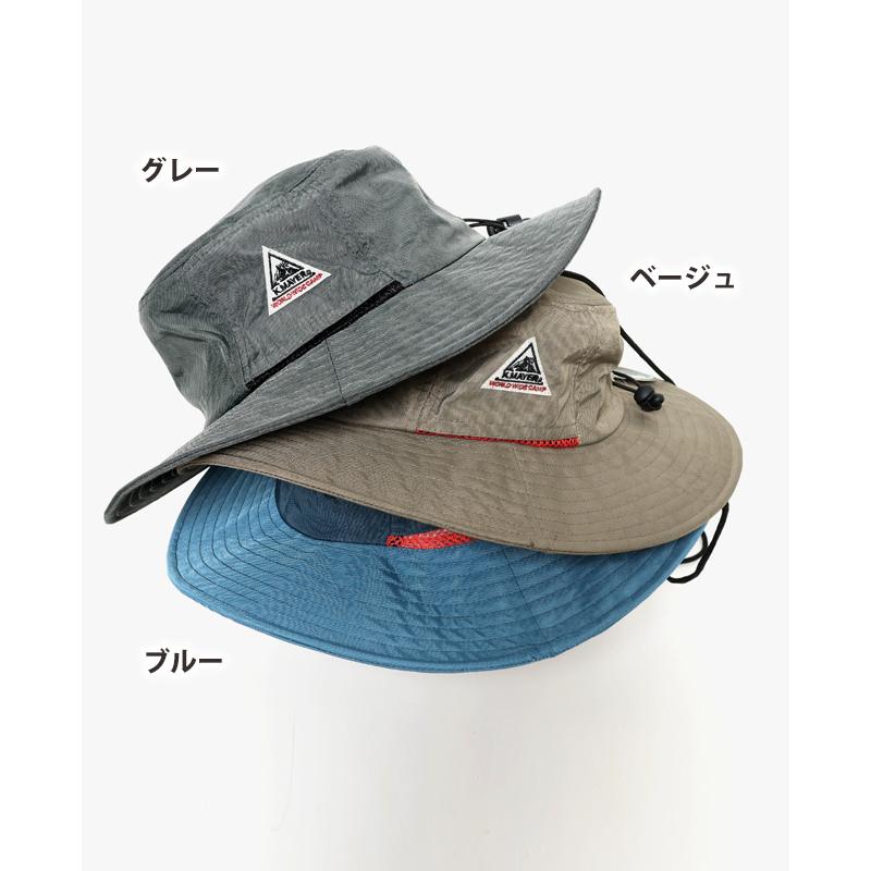 クリフメイヤー KRIFF MAYER 男女兼用 ユニセックス 帽子 サファリハット ブッシュハット バケット アゴ紐 通気性 防汚 アウトドア | KRIFF MAYER | 16
