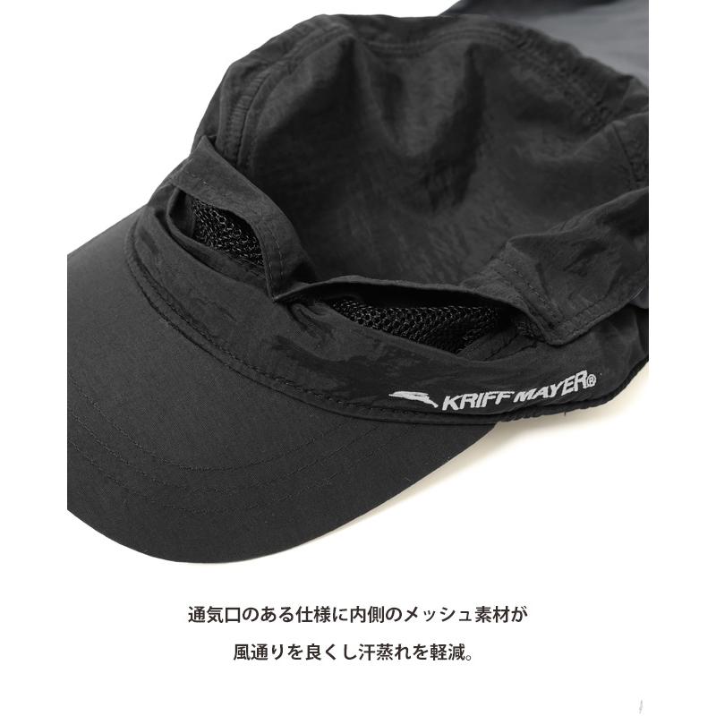 クリフメイヤー KRIFF MAYER 男女兼用 ユニセックス 帽子 キャップ サンシェード 2WAY 春 夏 秋 アウトドア フェス 日除け 公園 男女兼用 メンズ レディース | KRIFF MAYER | 12