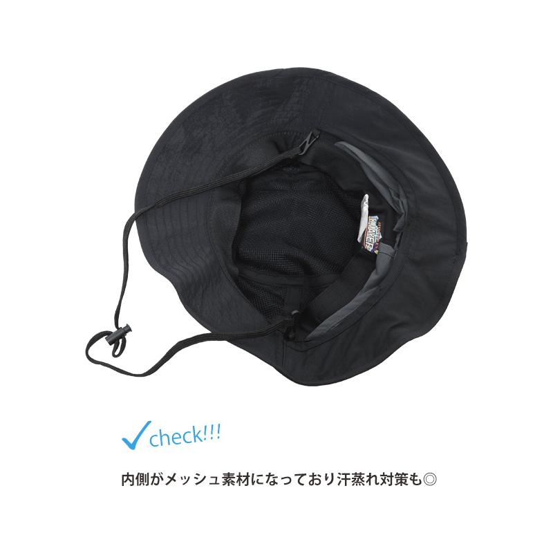 クリフメイヤー KRIFF MAYER 男女兼用 ユニセックス 帽子 キャップ バケハ あご紐 通気性 撥水 2WAY 春 夏 秋 アウトドア フェス 公園 男女兼用 | KRIFF MAYER | 07