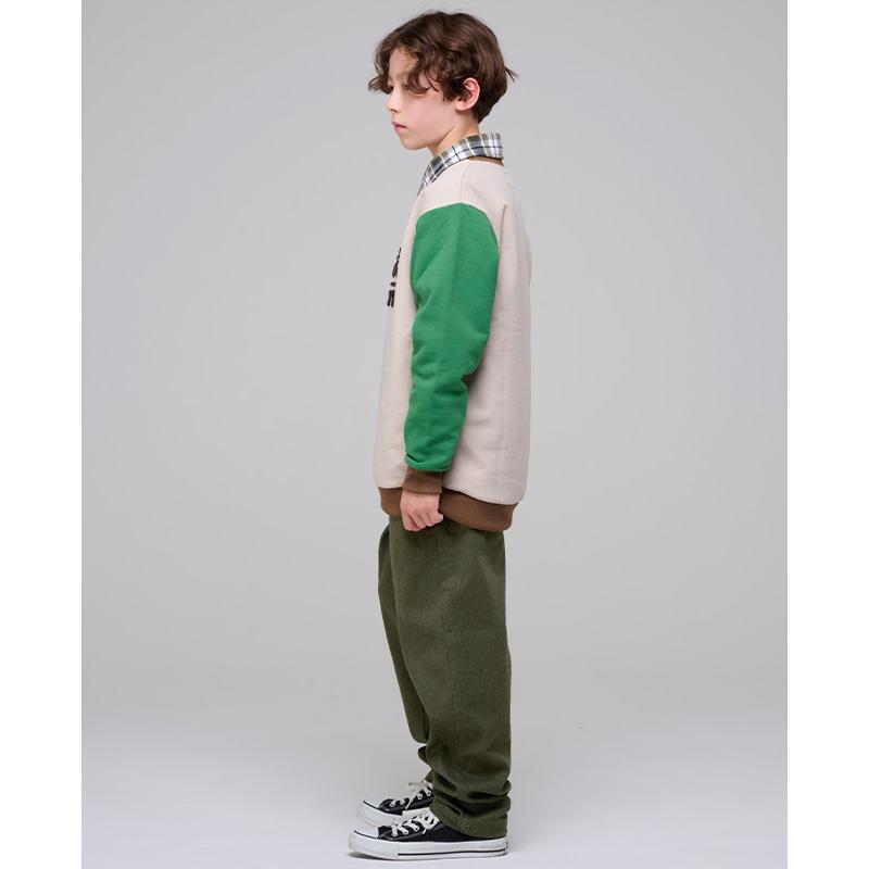 クリフメイヤー キッズ KRIFF MAYER KIDS 子供服 長ズボン ロングパンツ ズボン デニム 小学生 中学生 2025FW 裏起毛 カラーデニム ゆったり パンツ | KRIFF MAYER Kid's Collection | 11