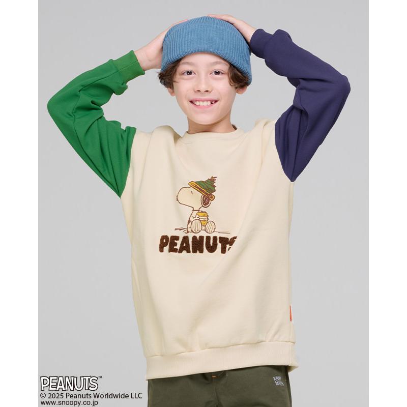 クリフメイヤー キッズ KRIFF MAYER KIDS 長袖 トップス ストレッチ 秋 冬 子供服 キッズ 小学生 中学生 2025FW スヌーピー 裏起毛 スウェット | KRIFF MAYER Kid's Collection | 05