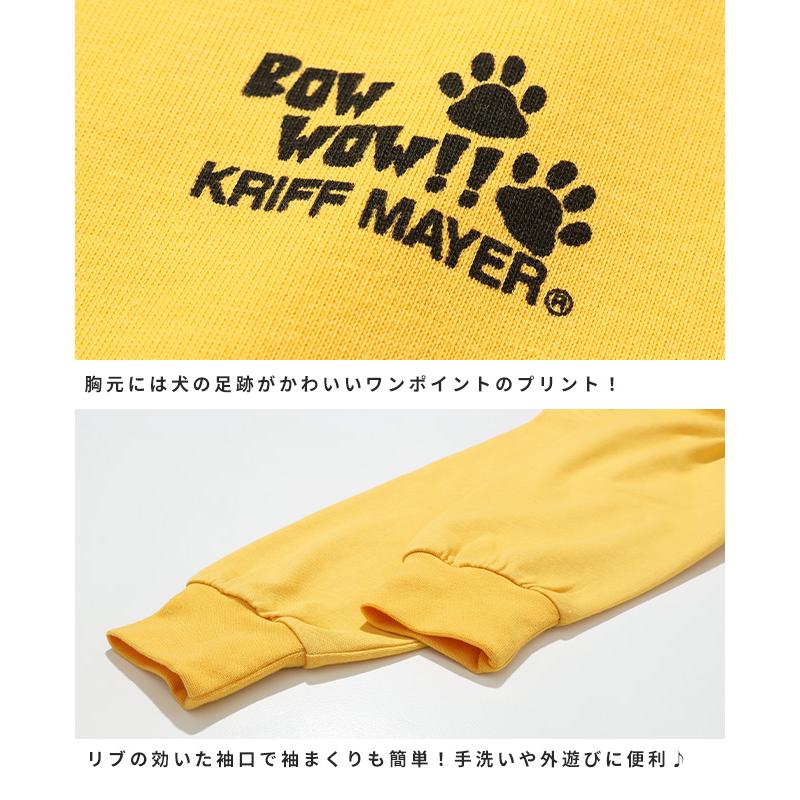 クリフメイヤー キッズ KRIFF MAYER KIDS 子供服 ジュニア 長袖 Tシャツ かわいい かっこいい お洒落 春 秋 冬 温調 プリント ロンT ほぼ犬 WEB限定 | KRIFF MAYER Kid's Collection | 17