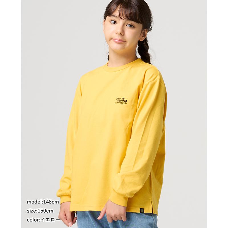 クリフメイヤー キッズ KRIFF MAYER KIDS 子供服 ジュニア 長袖 Tシャツ かわいい かっこいい お洒落 春 秋 冬 温調 プリント ロンT ほぼ犬 WEB限定 | KRIFF MAYER Kid's Collection | 12