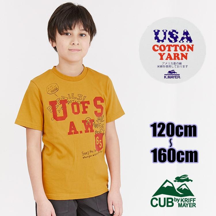半袖 Tシャツ キッズ 男の子 通学 夏 小学生 中学生 コットン Us綿ラクガキ半袖t Cub By Kriff Mayer カブバイクリフメイヤー 1cm 160cm ss Kck Kriff Mayer 通販 Yahoo ショッピング