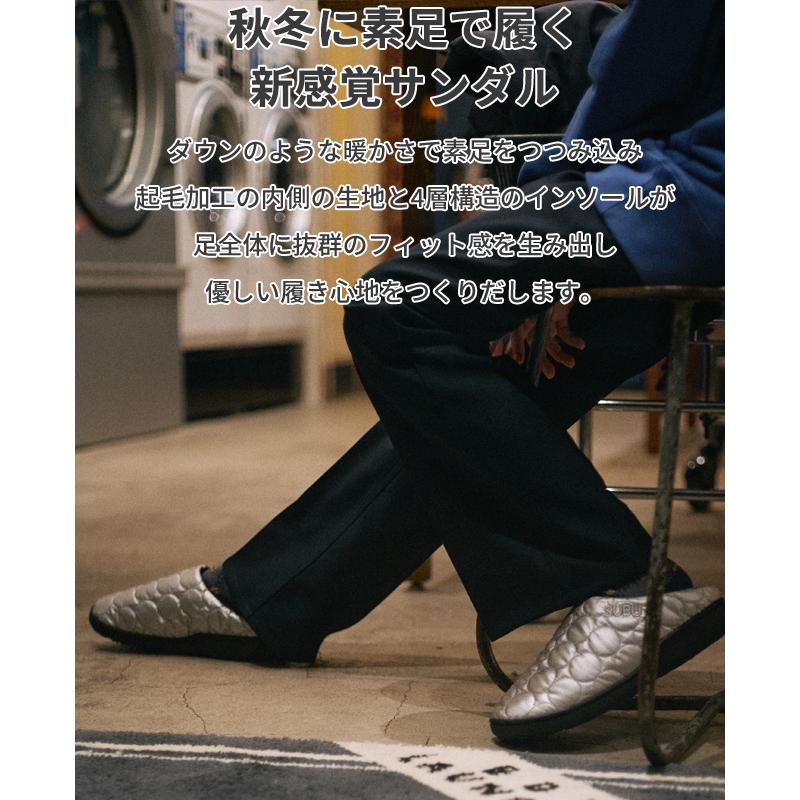 SUBU CIRCLE スブ サンダル メンズ レディース 靴 スリッポン フリース 防寒 撥水 防汚 おしゃれ 秋 冬 キャンプ アウトドア | SUBU | 10