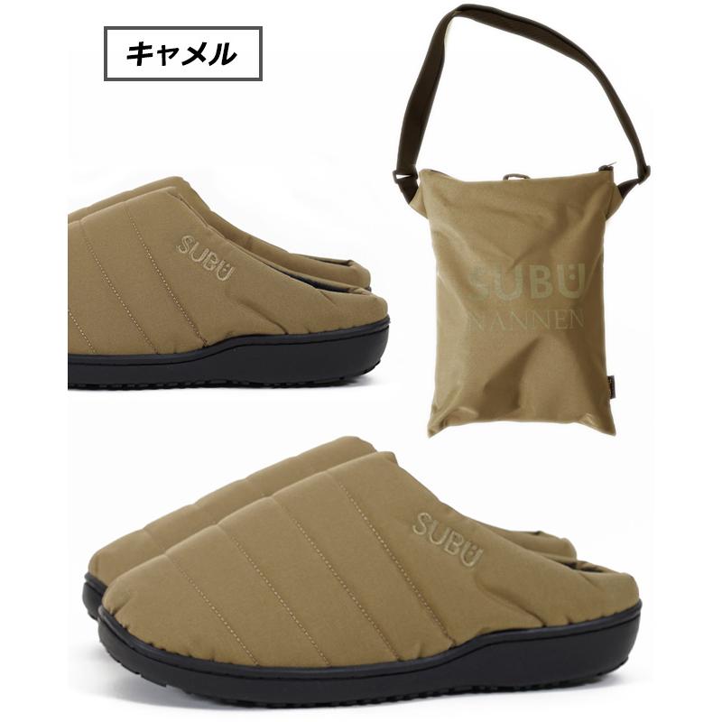 SUBU（スブ） SUBU NANNEN サンダル メンズ 靴 スリッポン 裏起毛 ボア