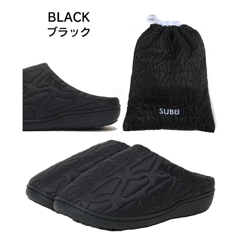 SUBU OUTLINE スブ サンダル メンズ レディース サンダル スリッポン スリッパ ルームシューズ 室内履き 温か中綿入り 防寒 | SUBU | 14