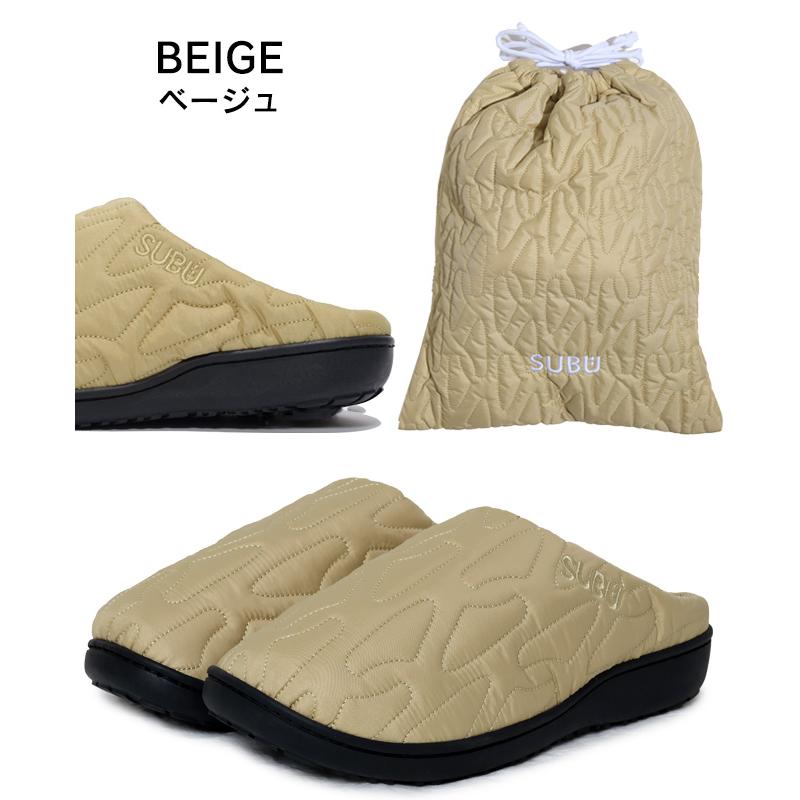 SUBU OUTLINE スブ サンダル メンズ レディース サンダル スリッポン スリッパ ルームシューズ 室内履き 温か中綿入り 防寒 | SUBU | 15