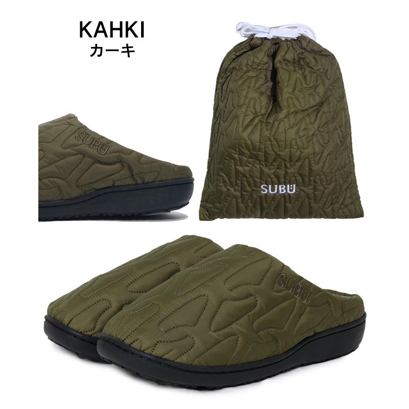 SUBU OUTLINE スブ サンダル メンズ レディース サンダル スリッポン スリッパ ルームシューズ 室内履き 温か中綿入り 防寒 | SUBU | 16
