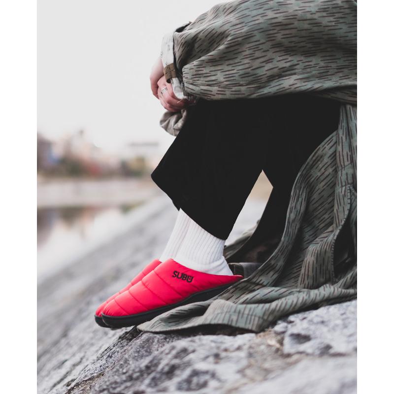 SUBU PERMANENT スブ サンダル メンズ レディース サンダル スリッポン スリッパ ルームシューズ 室内履き 温か中綿入り 防寒 | KRIFF MAYER Kid's Collection | 26