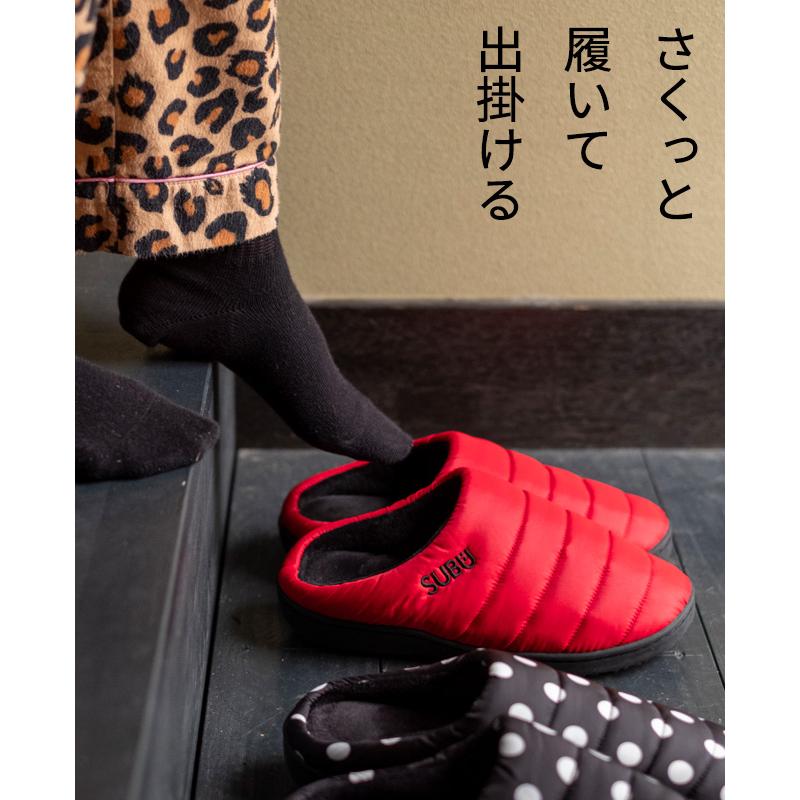 SUBU PERMANENT スブ サンダル メンズ レディース サンダル スリッポン スリッパ ルームシューズ 室内履き 温か中綿入り 防寒 | KRIFF MAYER Kid's Collection | 24