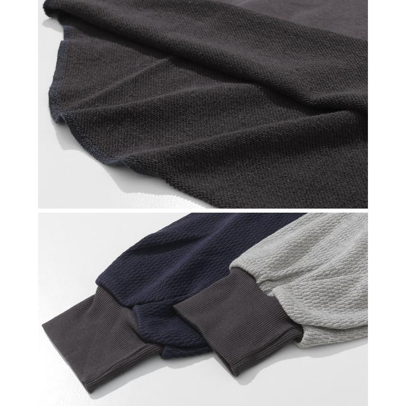 クリフメイヤー レディース KRIFF MAYER LADYS ロンT トップス ゆったり カジュアル サーマル ワッフル のび~る 裏毛 異素材 切替 スウェット | KRIFF MAYER Lady's Collection | 17