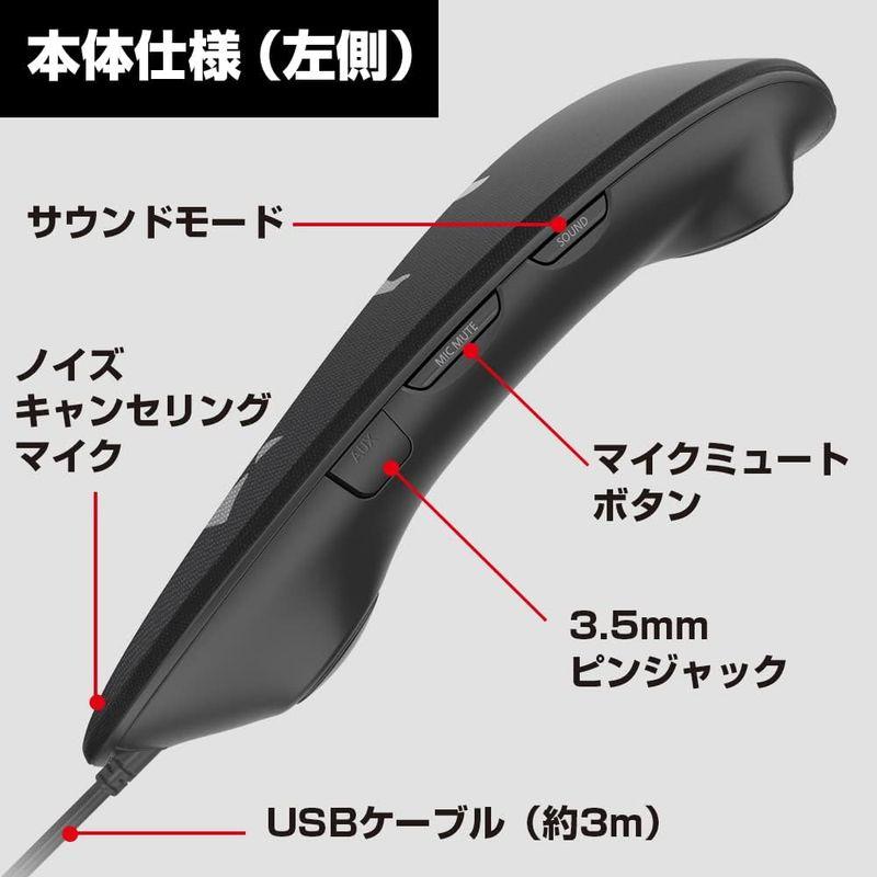 パナソニック ゲーミングネックスピーカー SCーGN01ーFF 有線モデル グレー ゲーム別サウンドモード搭載 「ファイナルファンタジーXI｜krios-shop｜12