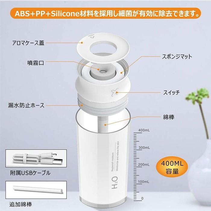 加湿器 卓上 最新版 アロマ超音波式 加湿器 超静音 連続加湿 除菌 3段階ledライト調節 空焚き防止 省エネ 車用加湿器 部屋 オフィス 乾燥 花粉症対策 400ml Humidifier30 Krisonヤフーショップ 通販 Yahoo ショッピング
