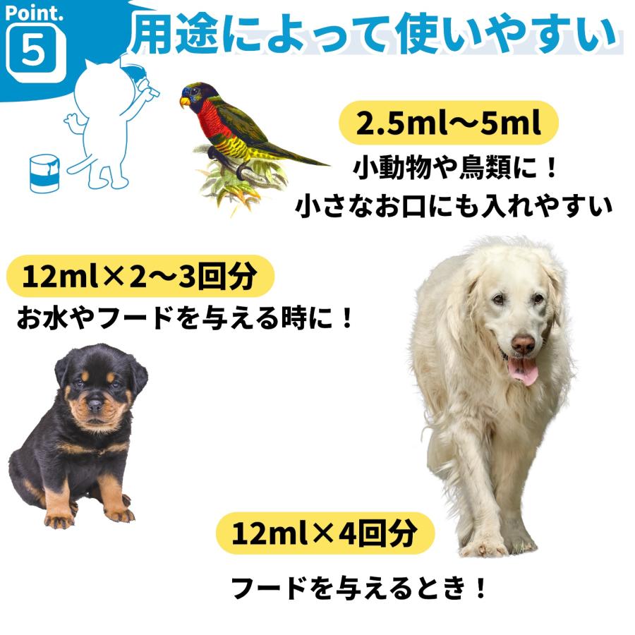 シリンジ ペット 犬 猫 給水 注入用注射器 6本セット12ml メモリ付き