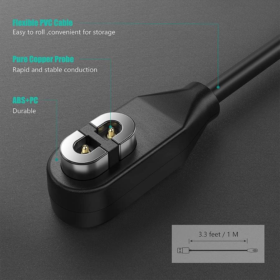 Shokz USB充電ケーブル マグネット式充電ケーブル 骨伝導 Shokz USB充電ケーブル マグネット式充電ケーブル 骨伝導