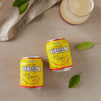 人気ブランドの ビラック シッケ 238ml 缶 BOX 12本入 韓国飲料 新素材新作 paldo 韓国ドリンク パルド 韓国食品