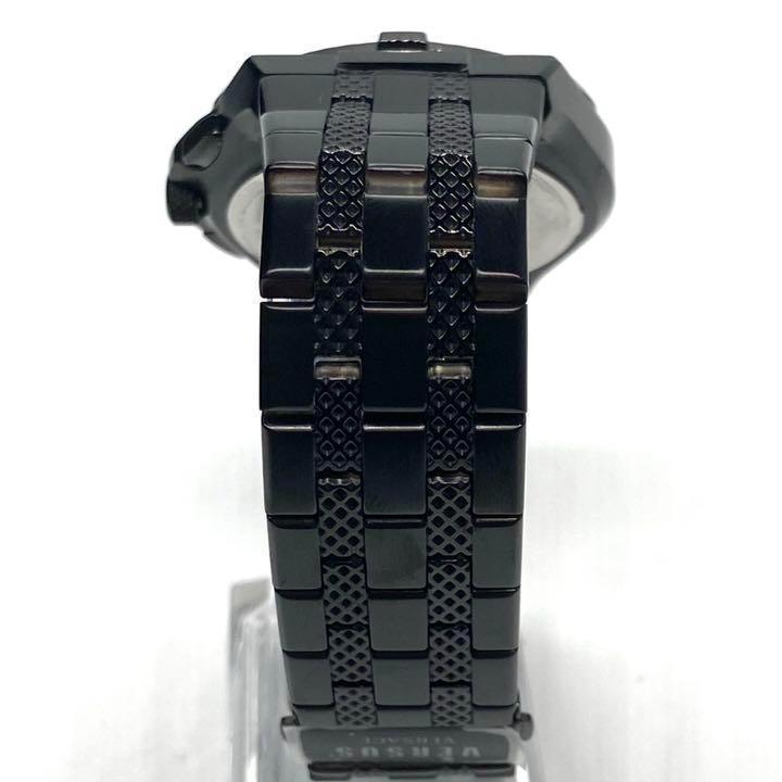 Versus Versace ヴェルサス ヴェルサーチ メンズ 腕時計 イタリア ヴェルサス ステンレス ブラック