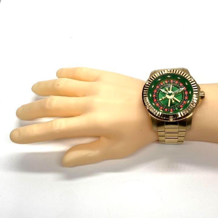 ☆激レア!【定価16万!】インビクタ カジノ ルーレット 自動巻 ☆激レア!【定価16万!】インビクタ カジノ ルーレット 自動巻