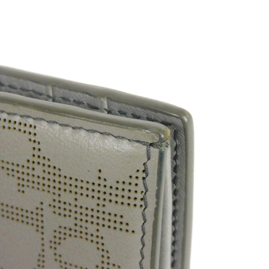 ディオール バーティカル ロングウォレット 長財布 パンチング 二