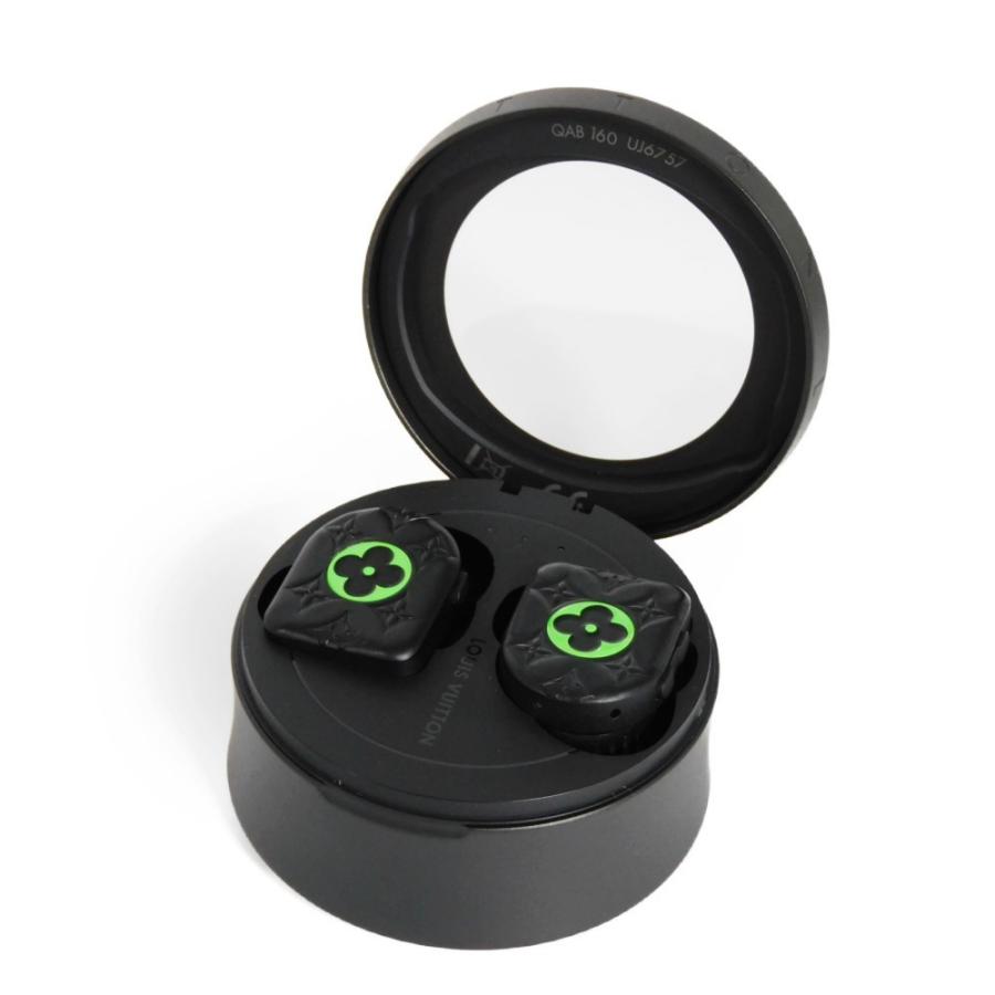 ルイ・ヴィトン ホライゾン ブラック＆グリーン イヤホン ワイヤレス