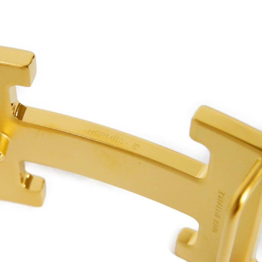 26【新品未使用】 エルメス コンスタンス Hベルト ベルト リバーシブル 32MM 95 ヴォー135 トゴ ブラック ゴールド 新品 【MY1266767032】(45080円)