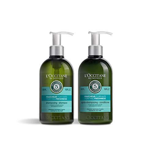 ロクシタン L Occitane ピュアフレッシュネス ファイブハーブス コンボ シャンプー ピュアフレッシュネス コンボ シャンプー 500ml コンディショナー K 500ml コンディショナー 500ml Room Wss 250pwhc9f9bh 在庫処分価格の