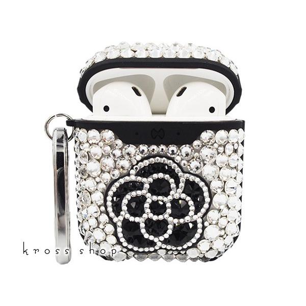 100 本物保証 Airpods Airpods2 ケース カバー キラキラ スワロフスキー デコ かわいい アクセサリー イヤホン カメリア 国産 Zoetalentsolutions Com