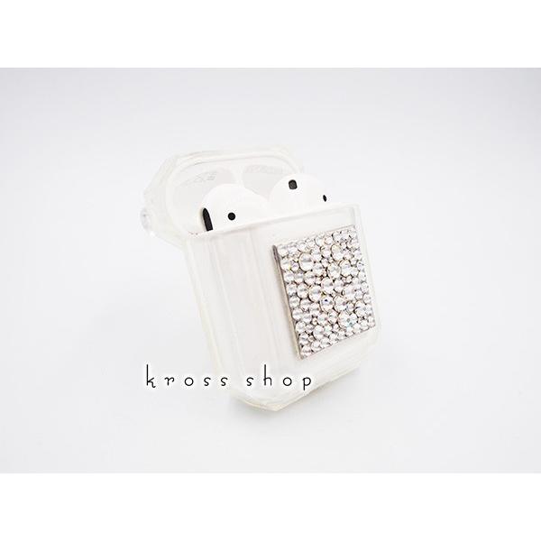Airpods Airpods2 ケース カバー キラキラ スワロフスキー デコ かわいい アクセサリー リボン 香水瓶 香水型 イヤホン Airpods Kousui4 Kross Shop 通販 Yahoo ショッピング