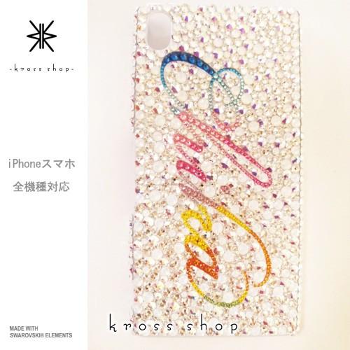 AQUOS ZETA アクオスゼタ SH-03G スマホ スマートフォン デコ スワロ デコケース デコカバー 携帯 ケース カバー スワロフスキー デコ電 102