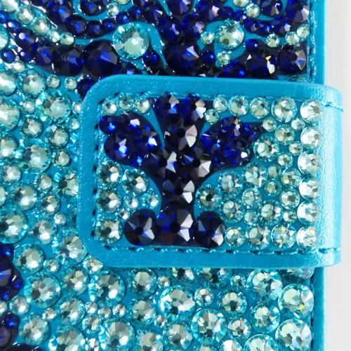 SWAROVSKI - スワロフスキーiPhone7手帳型ケース SWAROVSKI 多機種対応 iPhone7ケース スマホ 手帳型 iPhoneX