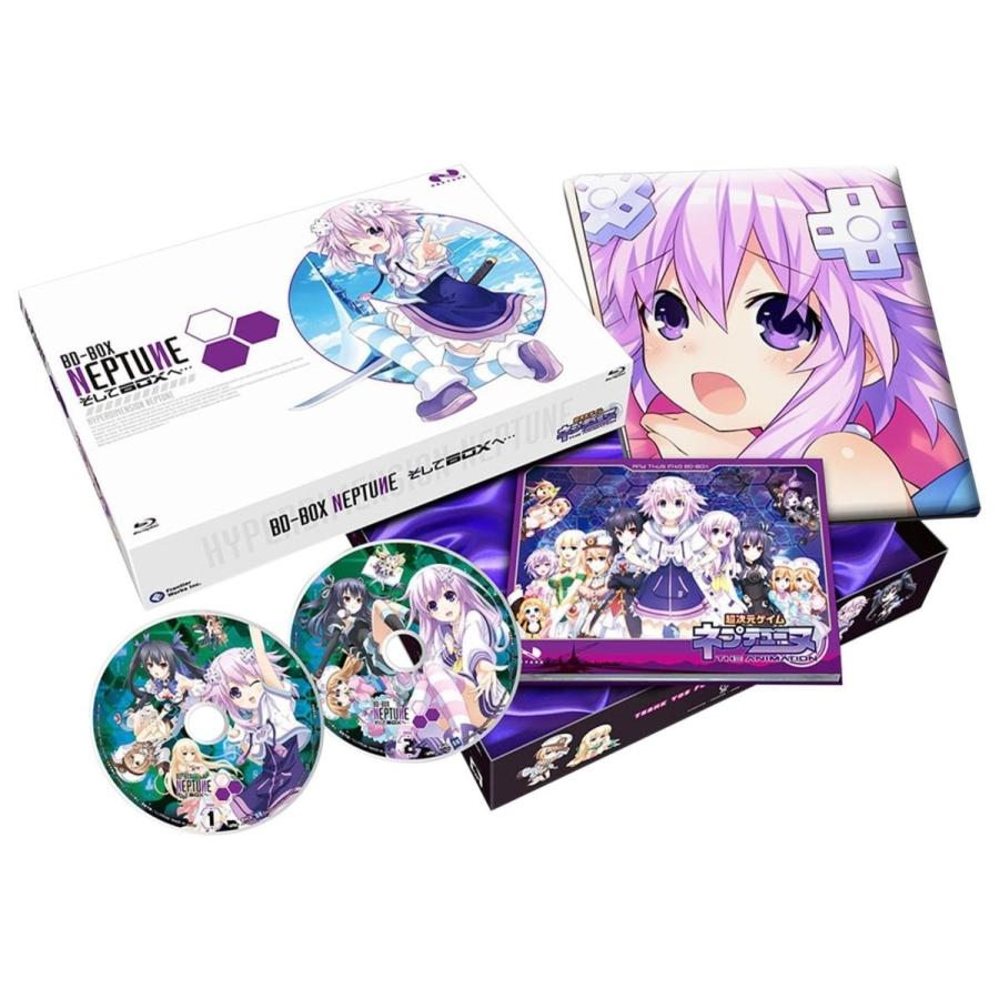 Box Blu Ray 期間限定生産 テレビアニメ ネプテューヌ アニメーション そしてboxへ 超次元ゲイム