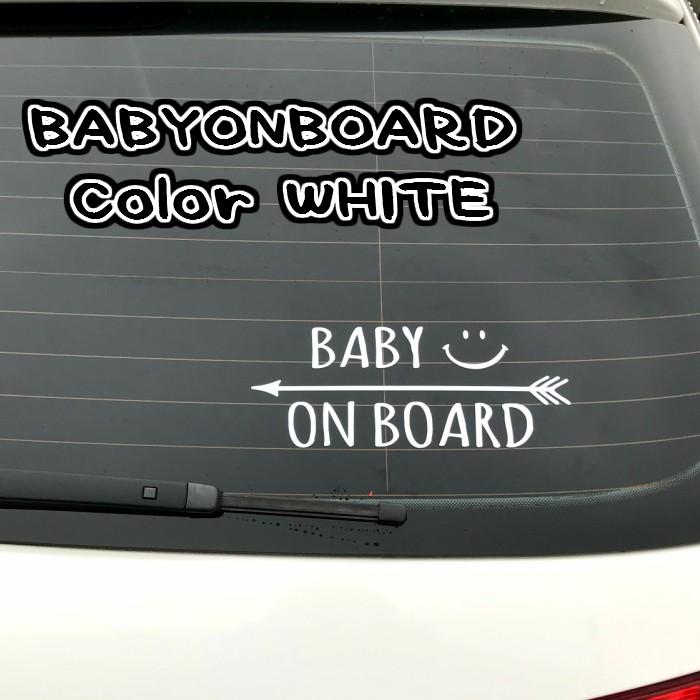 20ｃｍアローにこちゃん　KIDSONBOARD　BABYONBOARD　車用ステッカー　安全グッズ |  | 04
