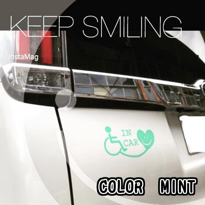 車椅子用ステッカー 国際シンボルマーク 介護車　介護　ヘルパー　安全グッズ |  | 02